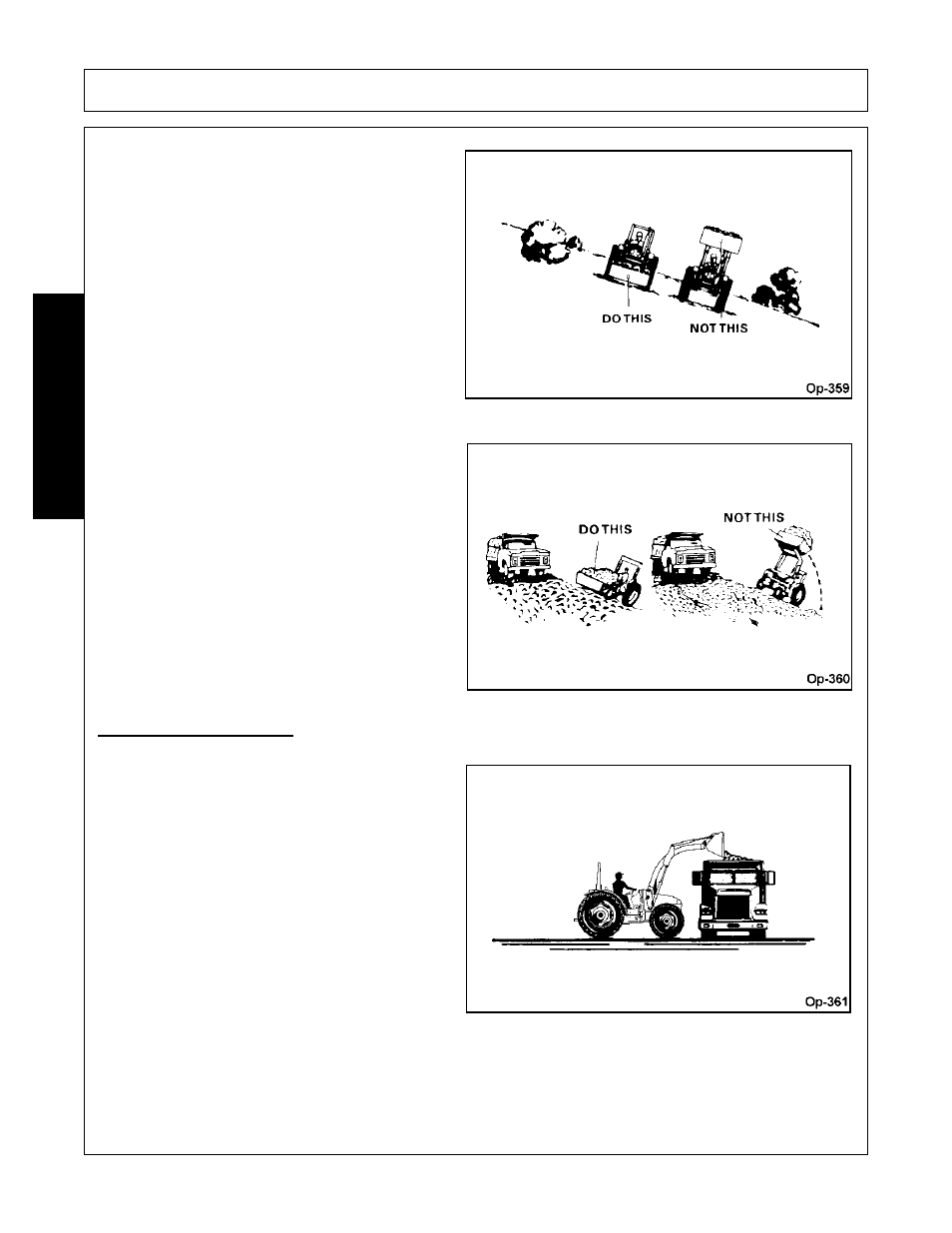 Dumping the bucket, Operation, Opera t ion | Bush Hog 1145 User Manual | Page 66 / 100