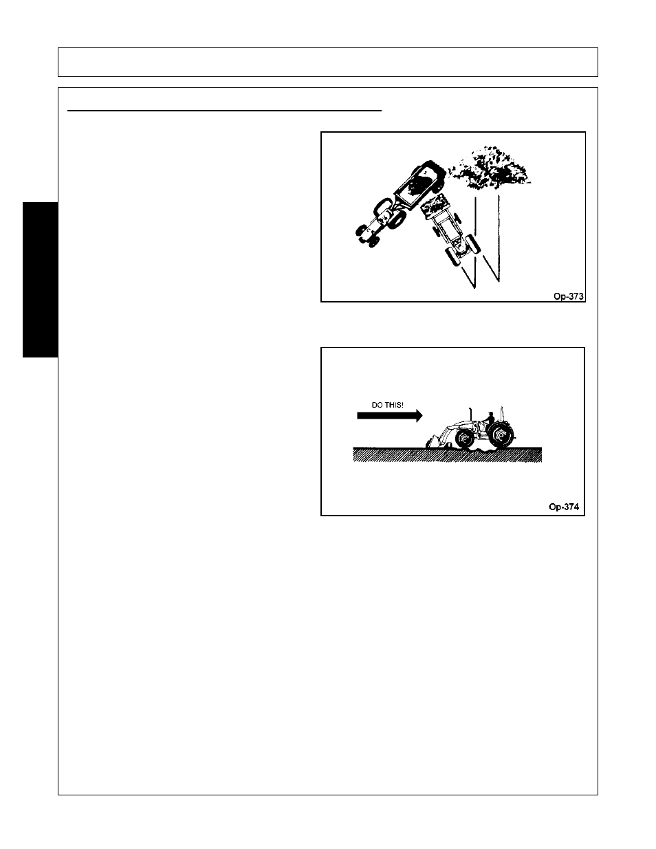 Loading low trucks or spreaders from a pile, Operation, Opera t ion | Bush Hog 1145 User Manual | Page 72 / 100