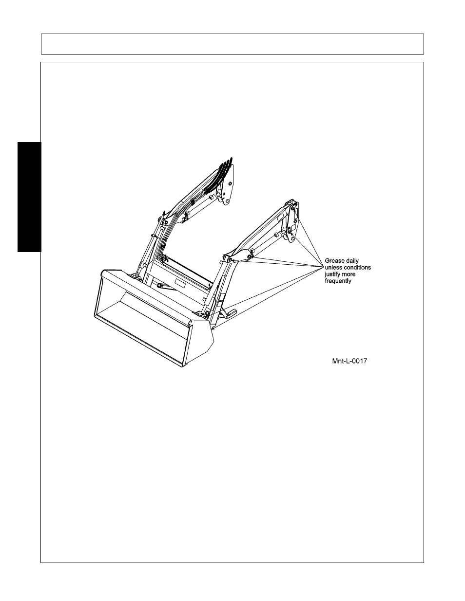 Lubrication schedule, Lubrication schedule -4, Maintenance | Bush Hog 1145 User Manual | Page 88 / 100