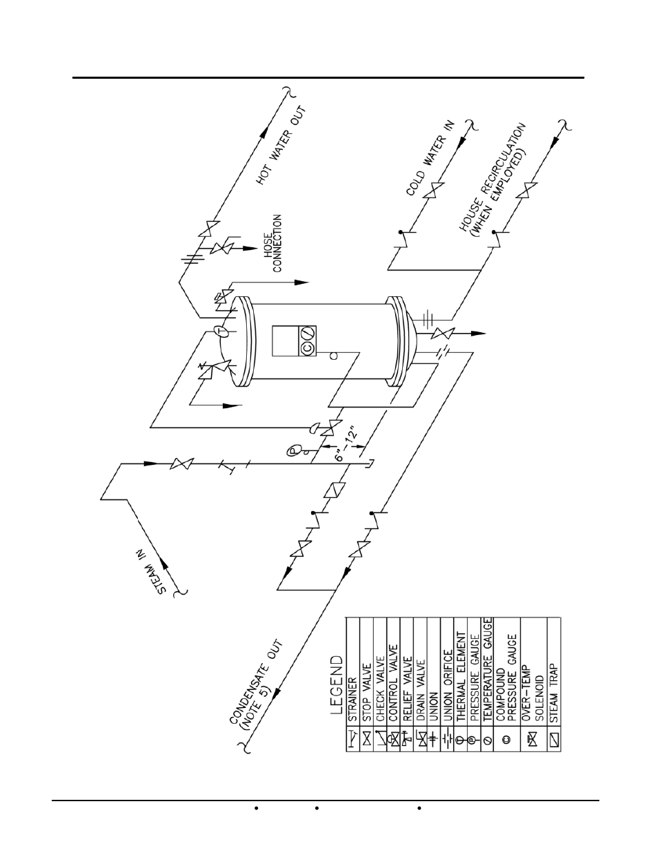 He-110 1b+ ii water wizard water heaters | AERCO Packaged WaterWizard Steam-to-Water Heater User Manual | Page 14 / 50