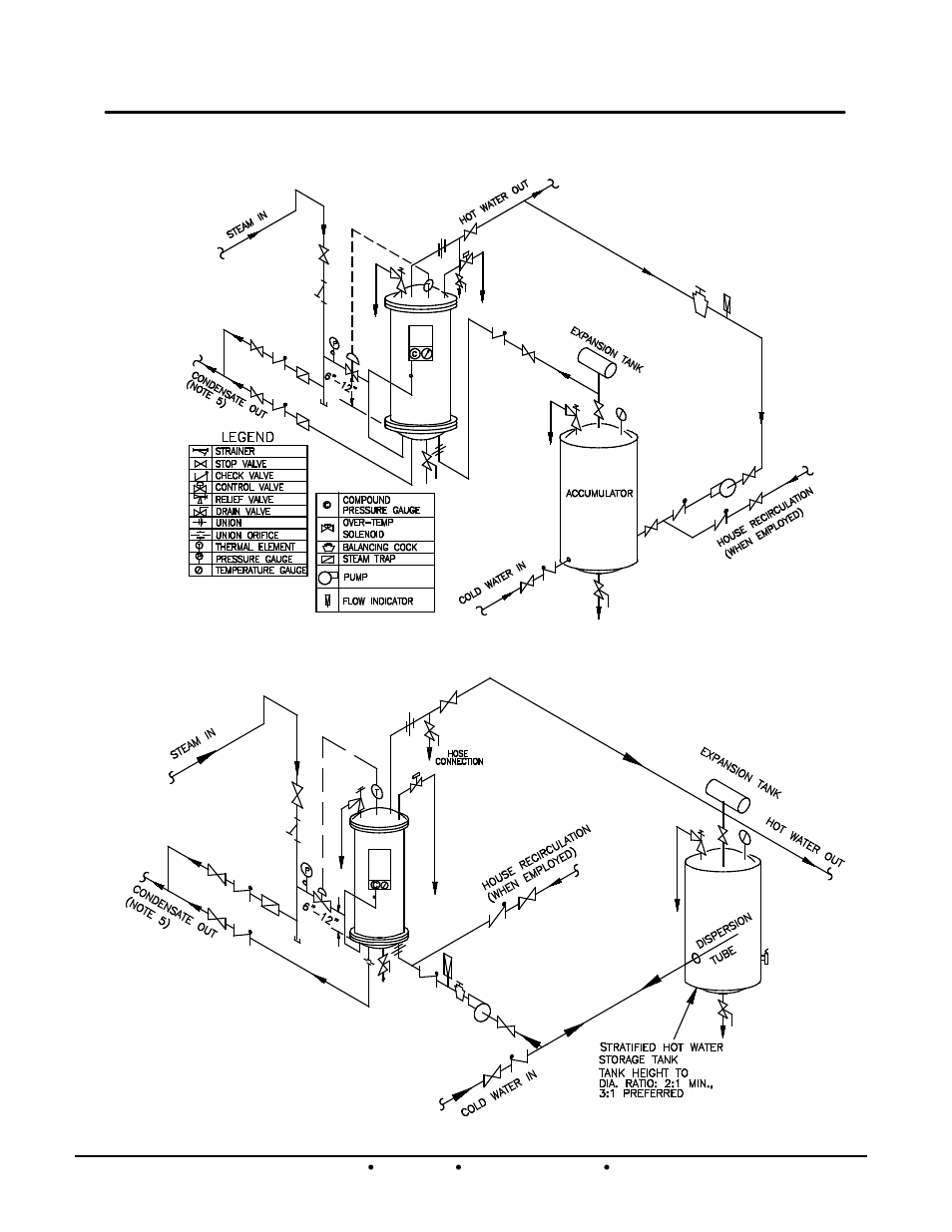 He-110 1b+ ii water wizard water heaters | AERCO Packaged WaterWizard Steam-to-Water Heater User Manual | Page 16 / 50