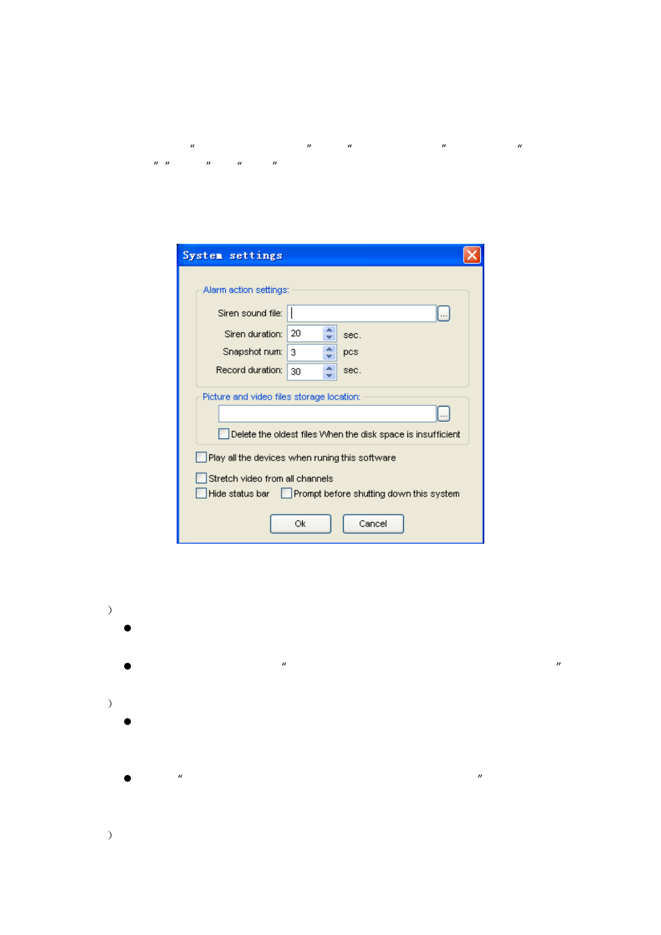 Other settings, System setting, 8 other settings | 1 system setting | Agasio A501W User Manual | Page 11 / 12
