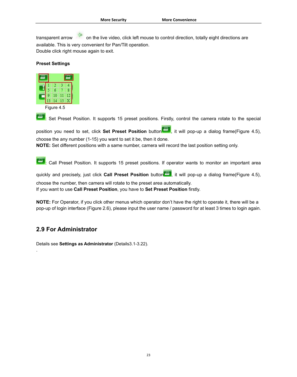 9 for administrator, Dministrator | Agasio A502W User Manual | Page 23 / 56
