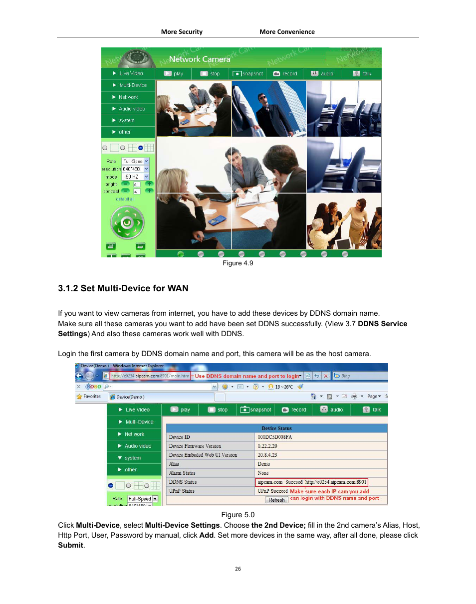 2 set multi-device for wan | Agasio A502W User Manual | Page 26 / 56