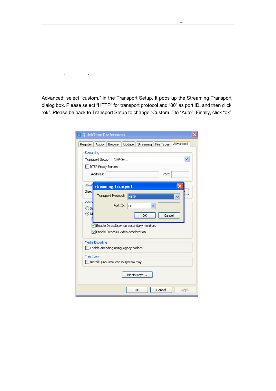 Advanced application, Ther web browser visit device, 6 advanced application | 1 other web browser visit device | Agasio A522W User Manual | Page 23 / 25