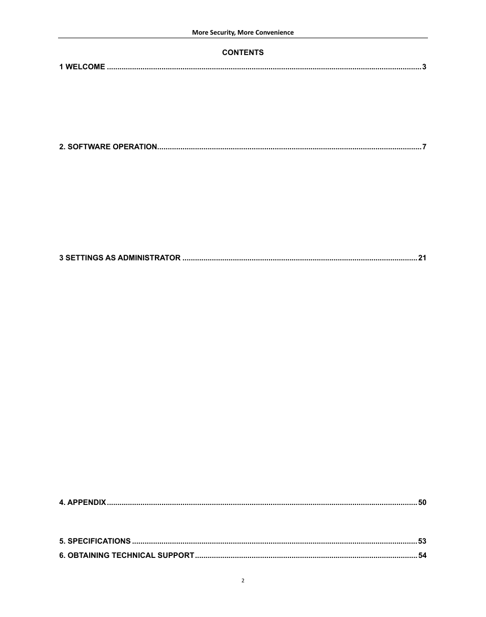 Agasio A621W User Manual | Page 2 / 54