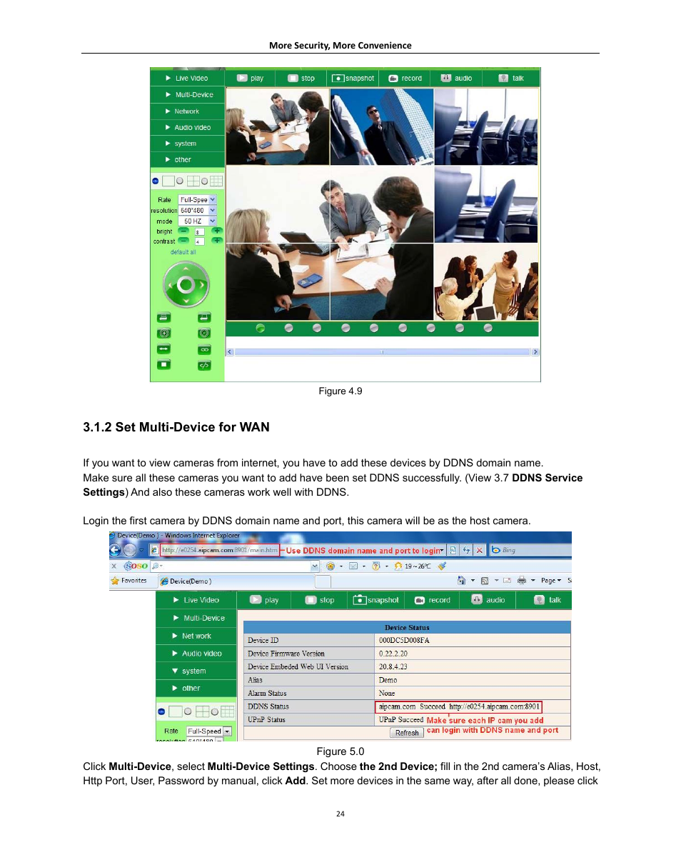 2 set multi-device for wan | Agasio A621W User Manual | Page 24 / 54