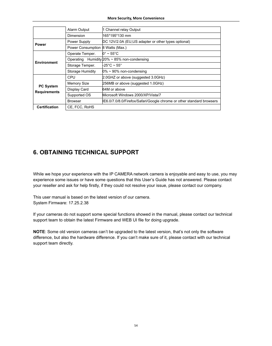 Obtaining technical support | Agasio A621W User Manual | Page 54 / 54