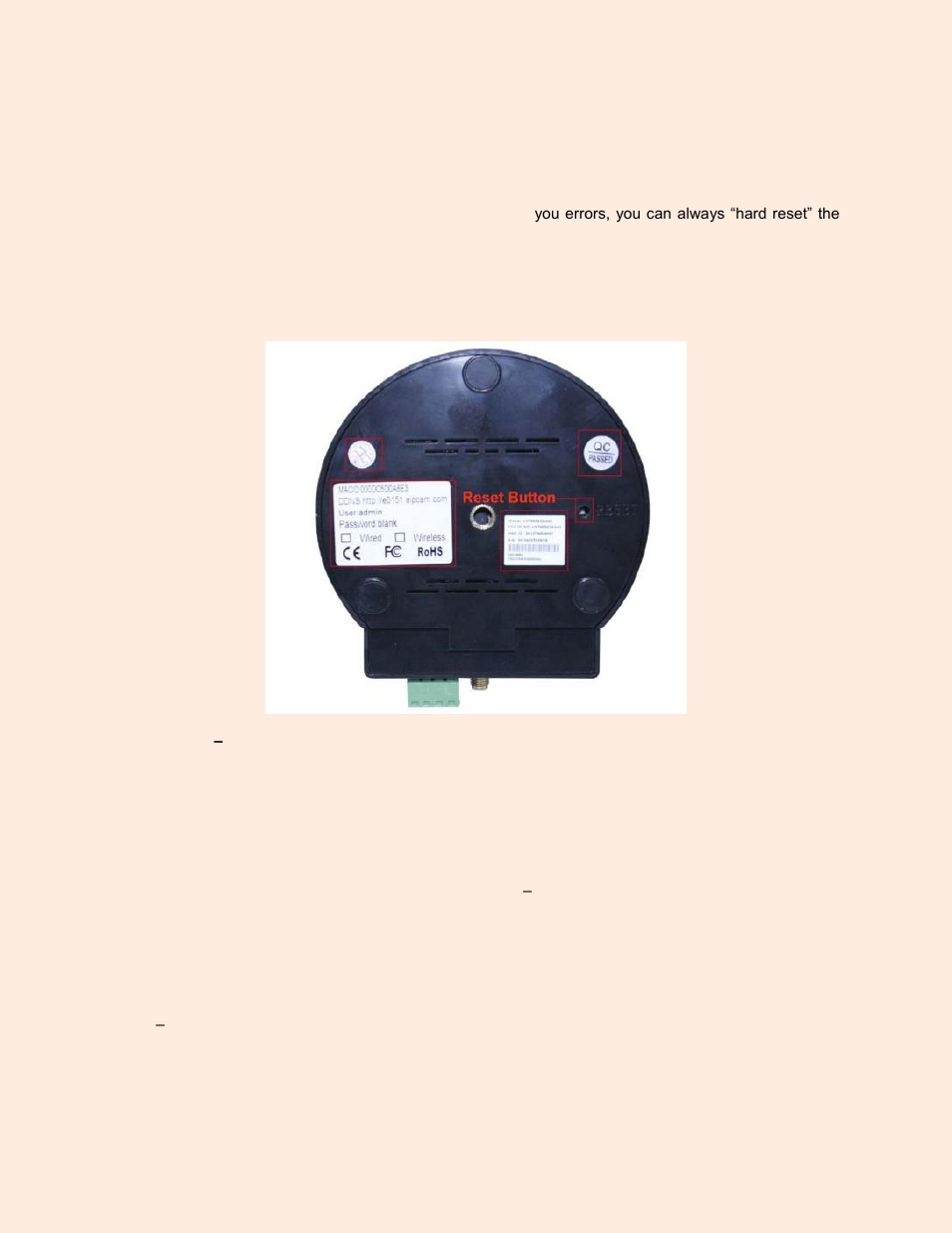 Hard reset and firmware upgrades | Agasio A622W User Manual | Page 51 / 54