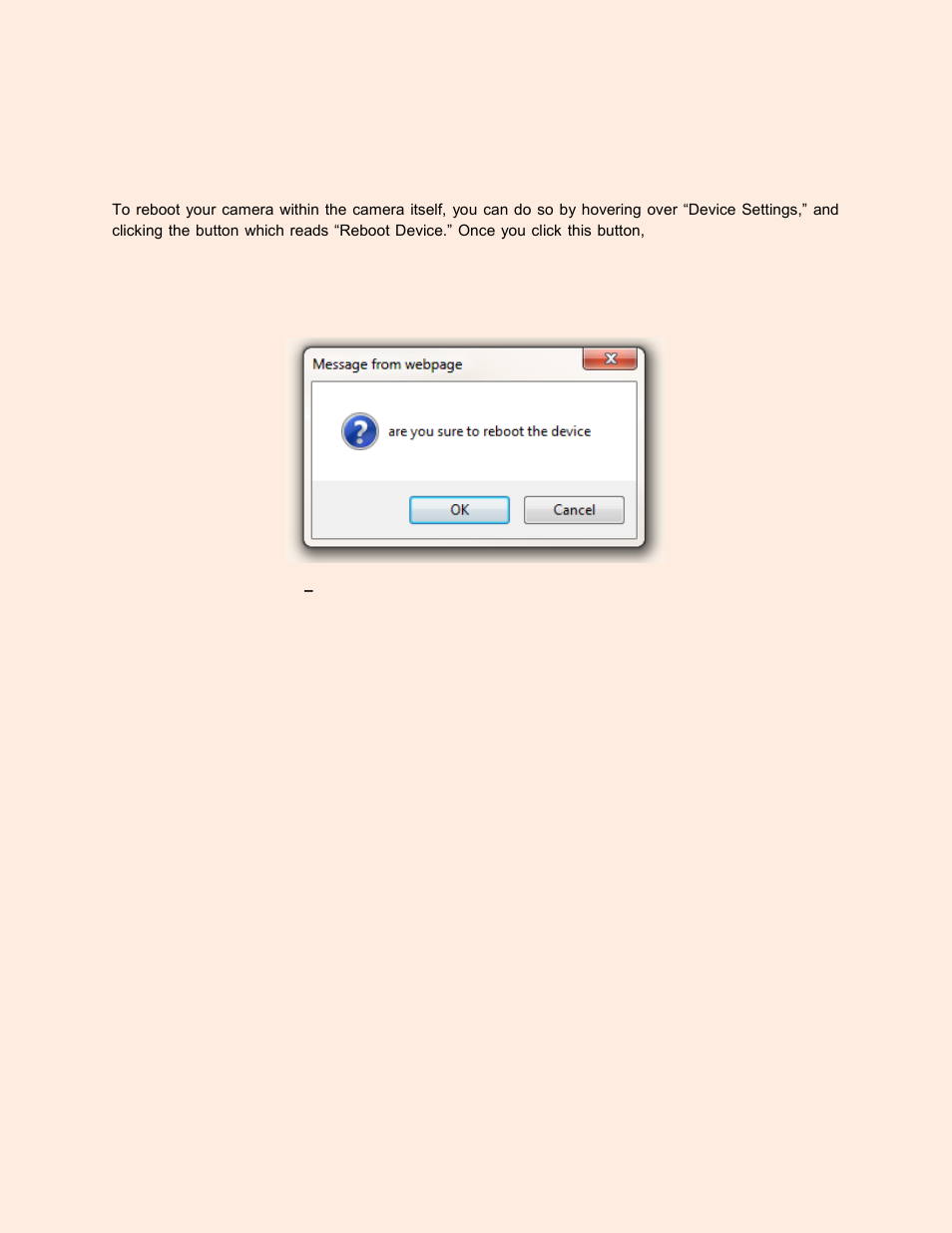 Rebooting your camera | Agasio A622W User Manual | Page 53 / 54