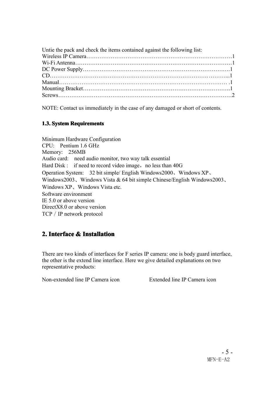 System requirements, Interface & installation | Agasio M66I User Manual | Page 5 / 30