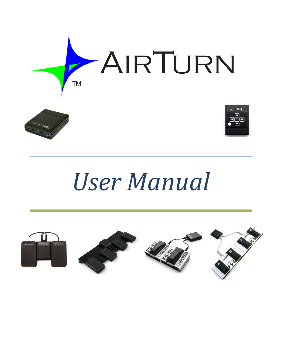 AirTurn DIGIT User Manual | 24 pages