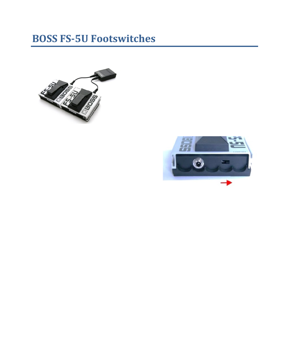 Boss fs-5u footswitches | AirTurn DIGIT User Manual | Page 17 / 24