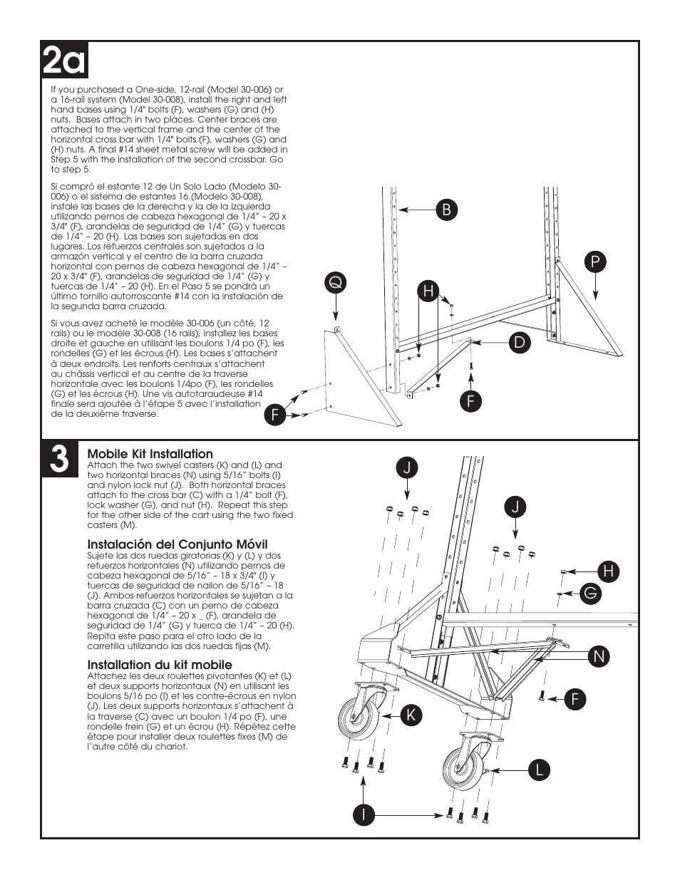 Akro-Mils 30-0хх Rail Racks User Manual | Page 5 / 8