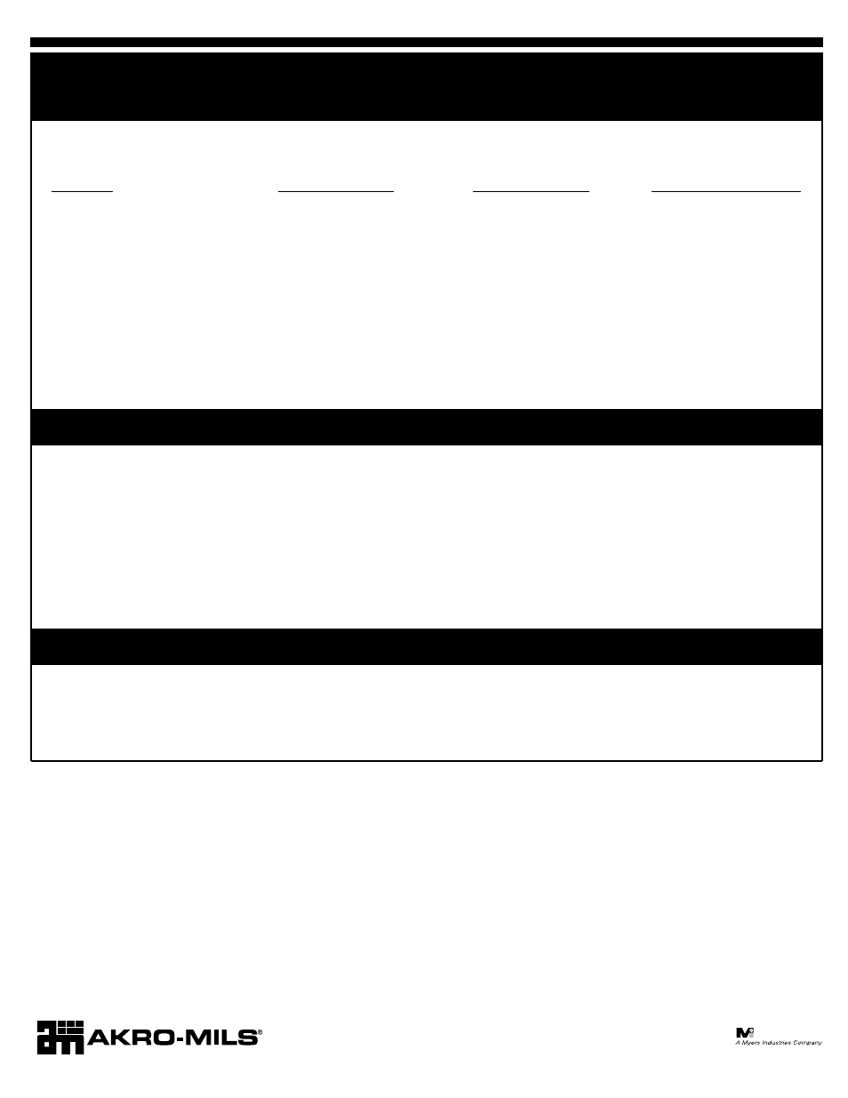 Akro-Mils 30148_Rail User Manual | 1 page