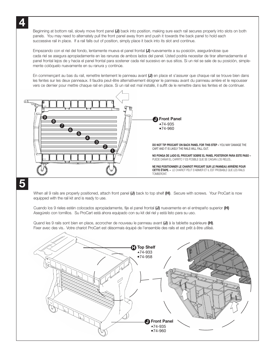 Akro-Mils 30900 Rail Kit User Manual | Page 3 / 4