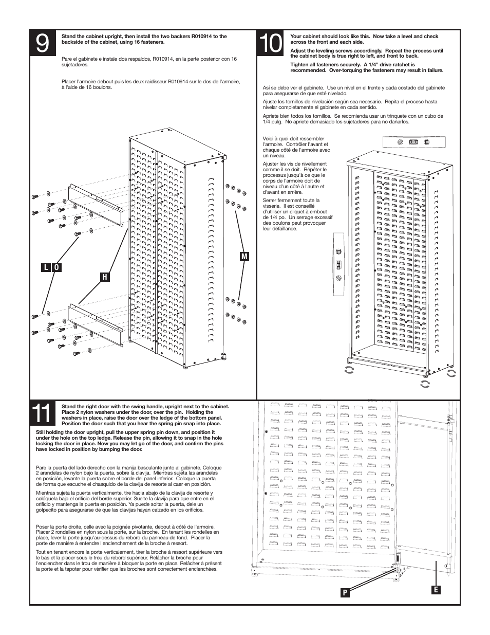 Akro-Mils AC3618KD Cabinet User Manual | Page 3 / 4