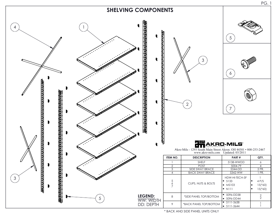 Akro-Mils Steel_Shelving User Manual | 5 pages