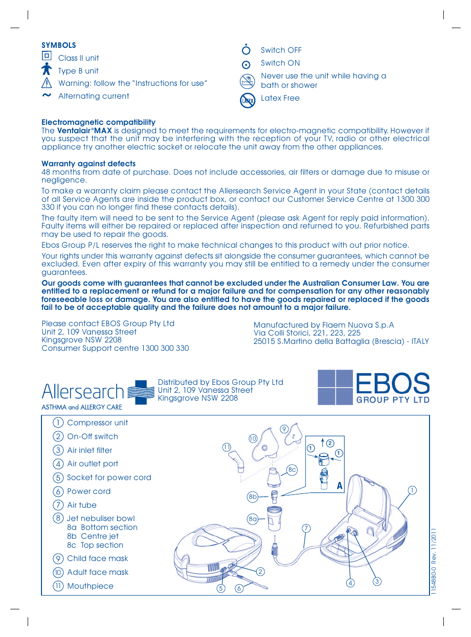 Allersearch Ventalair Max User Manual | Page 4 / 4