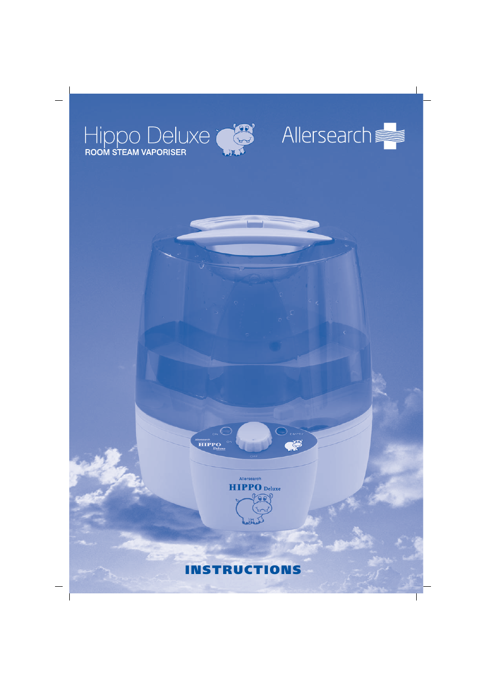 Allersearch Hippo Deluxe User Manual | 8 pages
