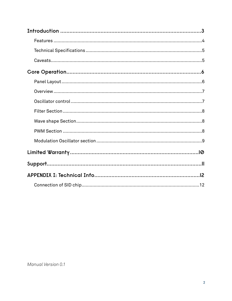 ALM ALM003 User Manual | Page 2 / 14