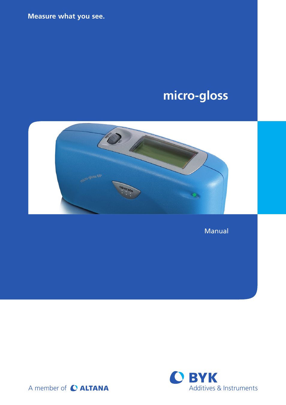 ALTANA Micro-Gloss Manual User Manual | 57 pages