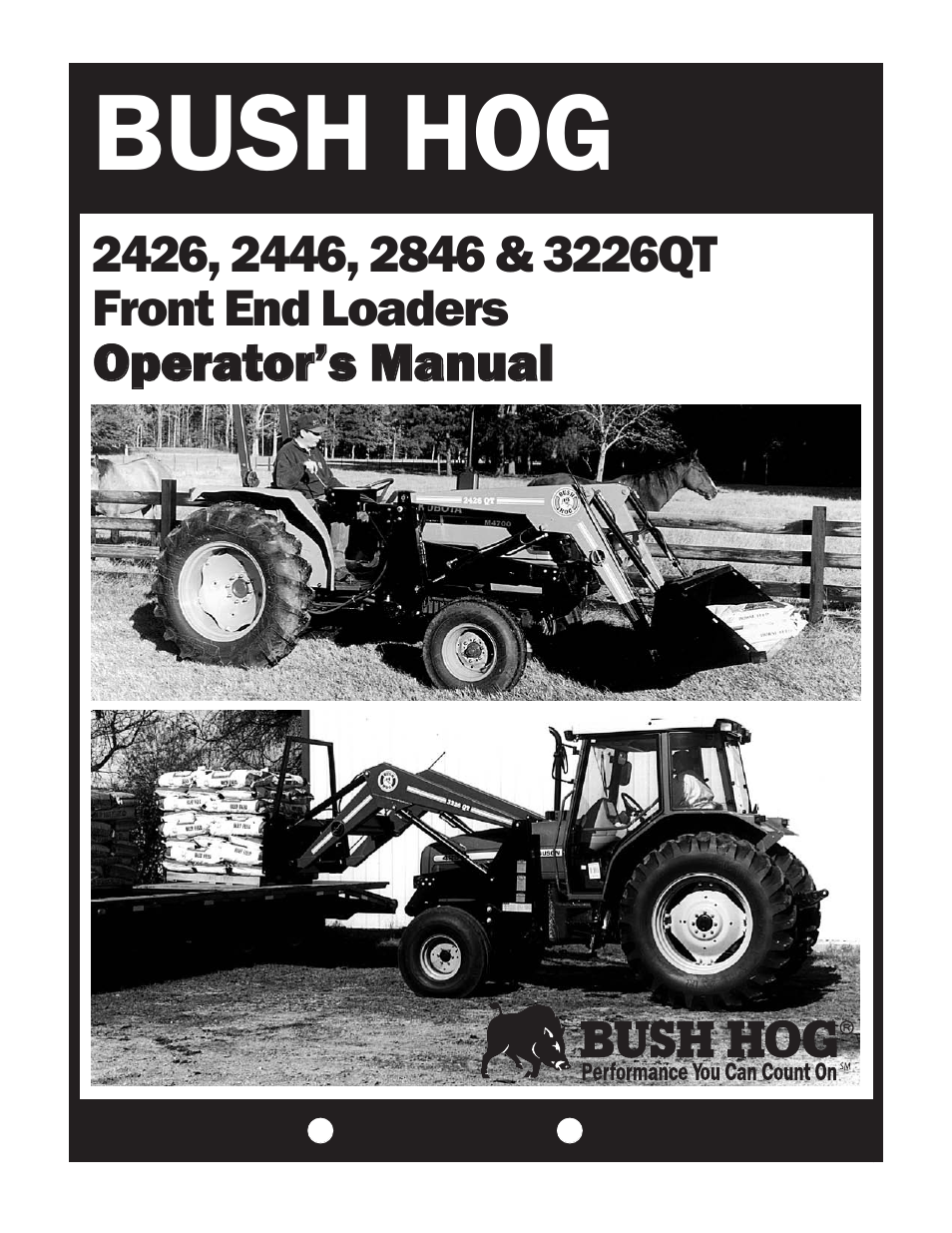 Bush Hog 2846 User Manual | 33 pages