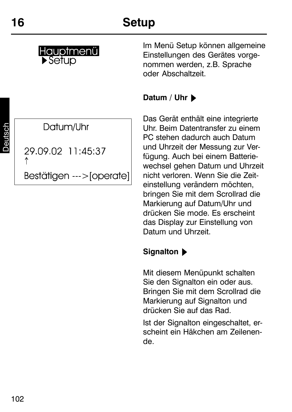 16 setup | ALTANA Micro-TRI-Gloss μ User Manual | Page 103 / 174