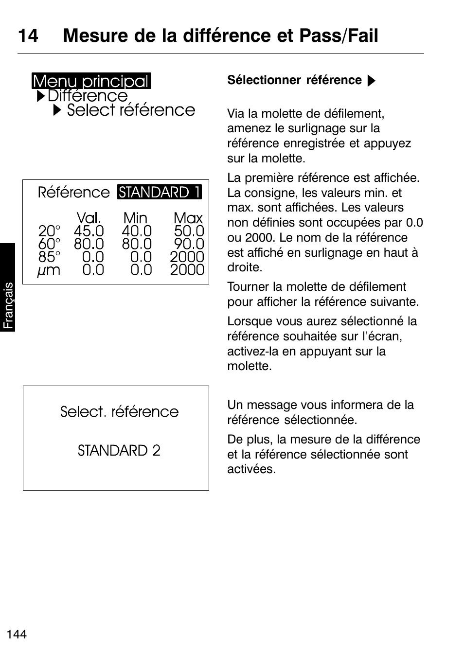 14 mesure de la différence et pass/fail | ALTANA Micro-TRI-Gloss μ User Manual | Page 145 / 174
