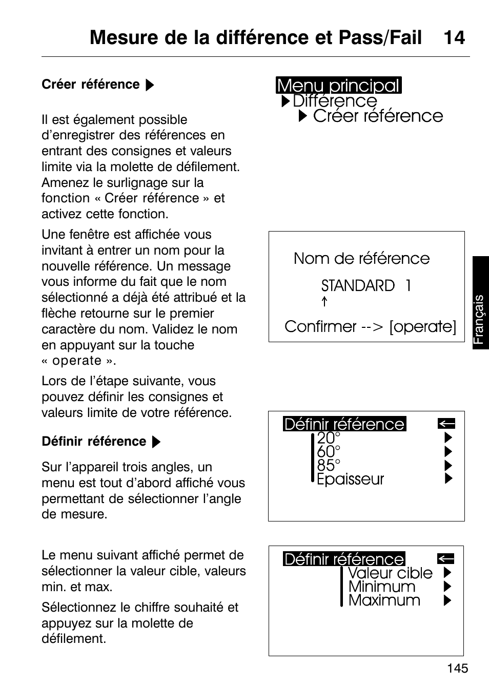 Mesure de la différence et pass/fail 14 | ALTANA Micro-TRI-Gloss μ User Manual | Page 146 / 174