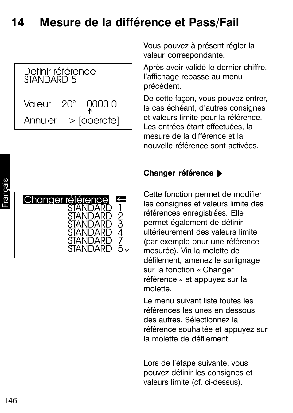 14 mesure de la différence et pass/fail | ALTANA Micro-TRI-Gloss μ User Manual | Page 147 / 174