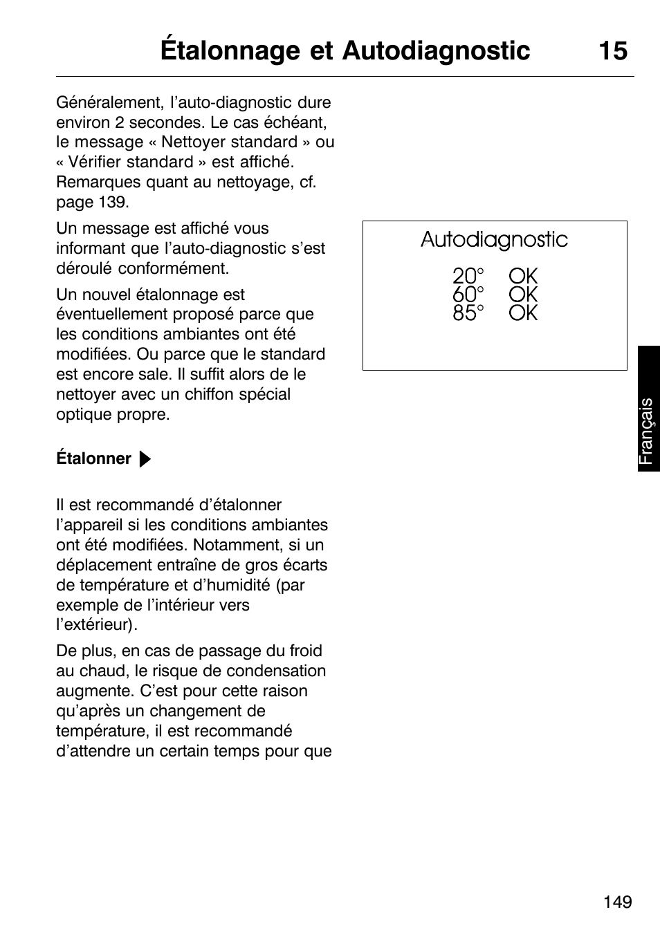 Étalonnage et autodiagnostic 15 | ALTANA Micro-TRI-Gloss μ User Manual | Page 150 / 174