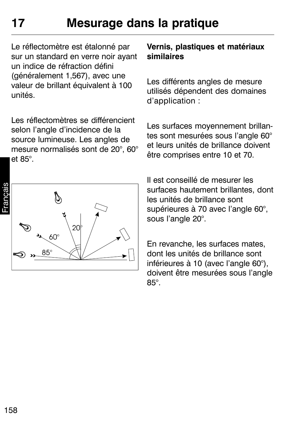 17 mesurage dans la pratique | ALTANA Micro-TRI-Gloss μ User Manual | Page 159 / 174