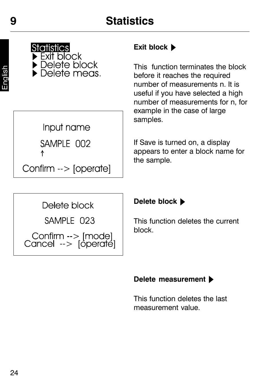 9statistics | ALTANA Micro-TRI-Gloss μ User Manual | Page 25 / 174
