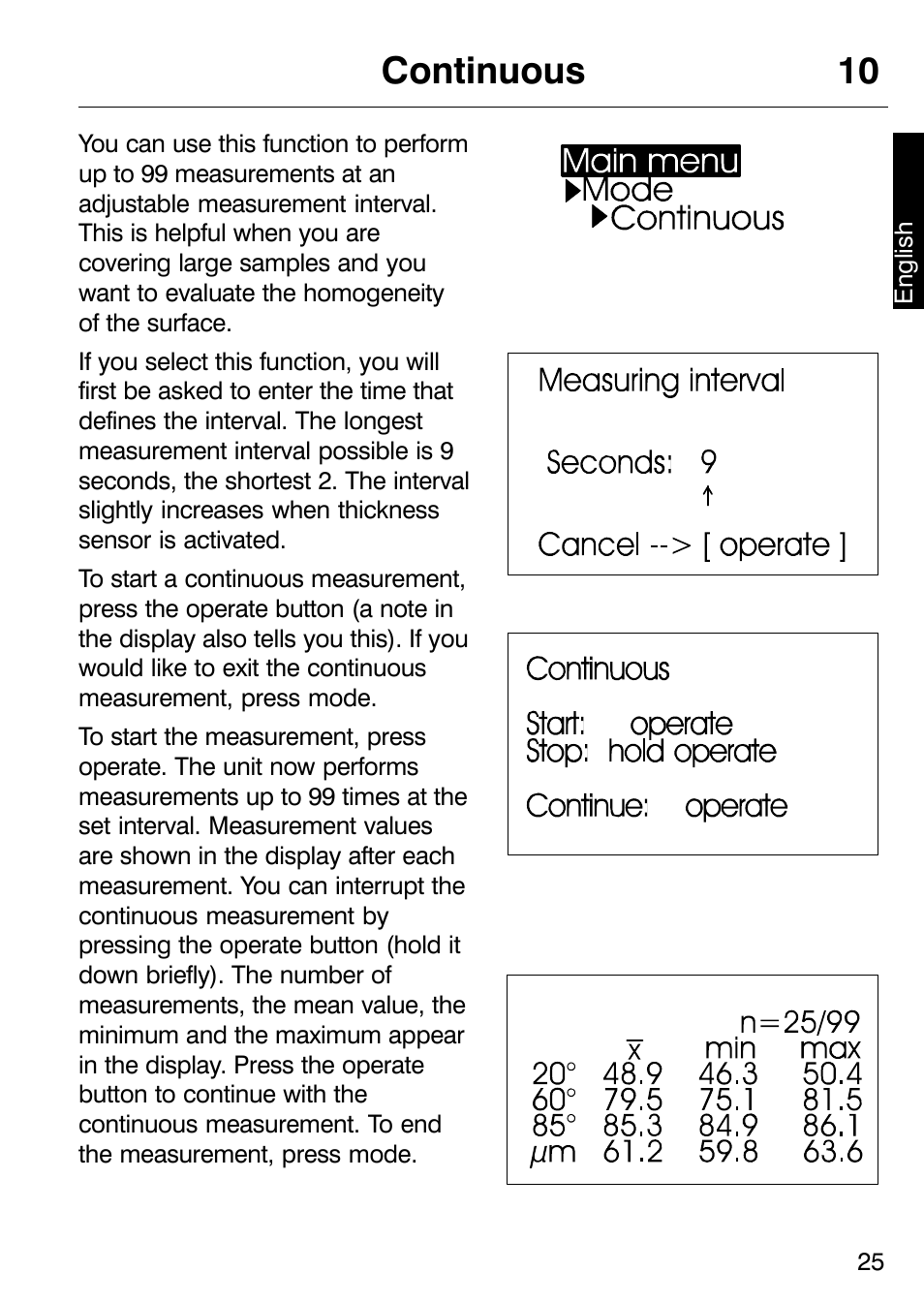 Continuous 10 | ALTANA Micro-TRI-Gloss μ User Manual | Page 26 / 174