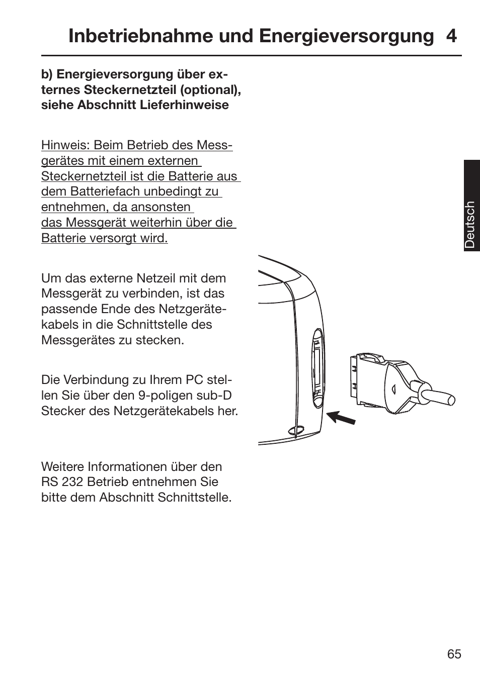 Nbetriebnahme¬und¬%nergieversorgung | ALTANA Micro-TRI-Gloss μ User Manual | Page 66 / 174