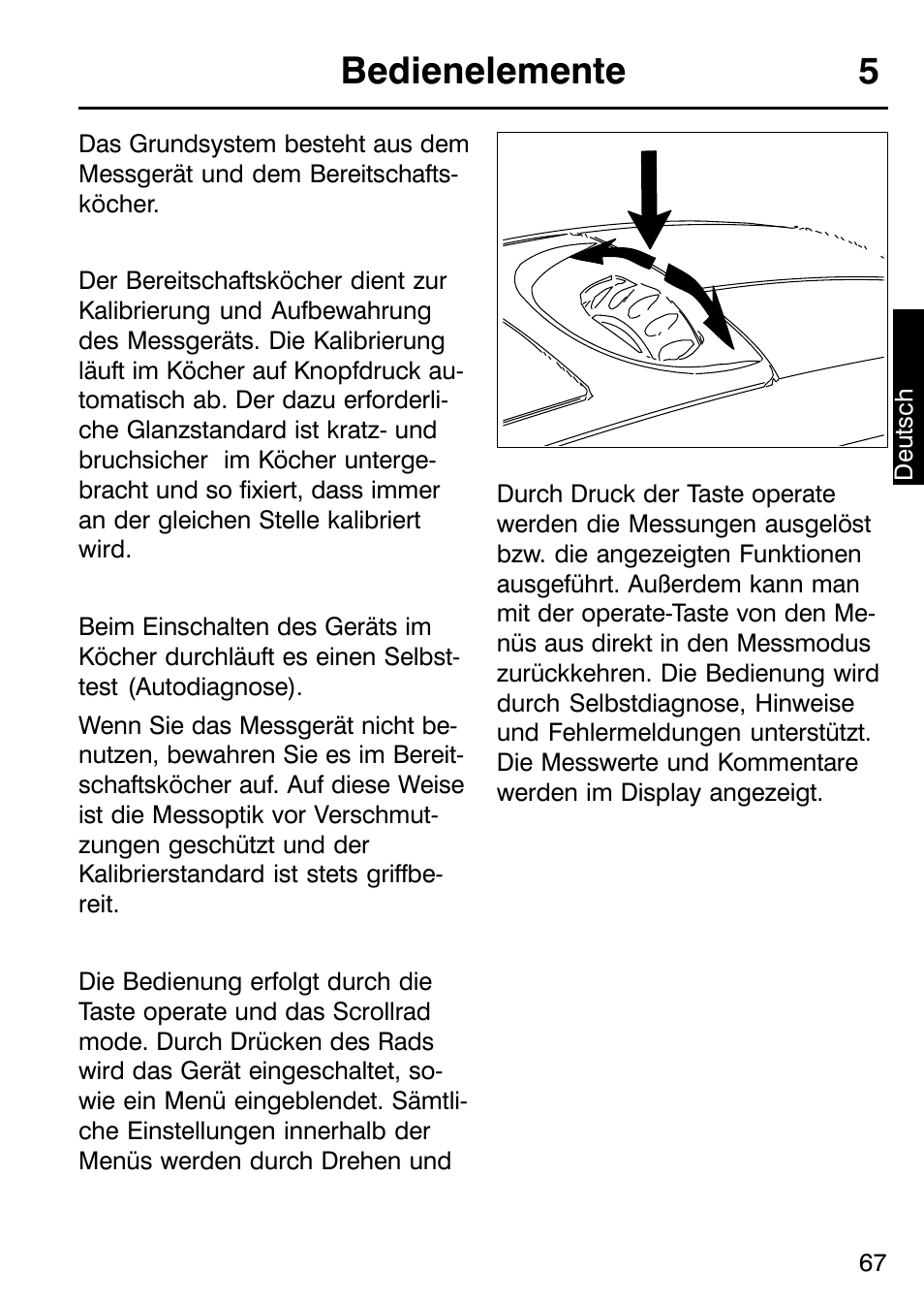 Bedienelemente 5 | ALTANA Micro-TRI-Gloss μ User Manual | Page 68 / 174