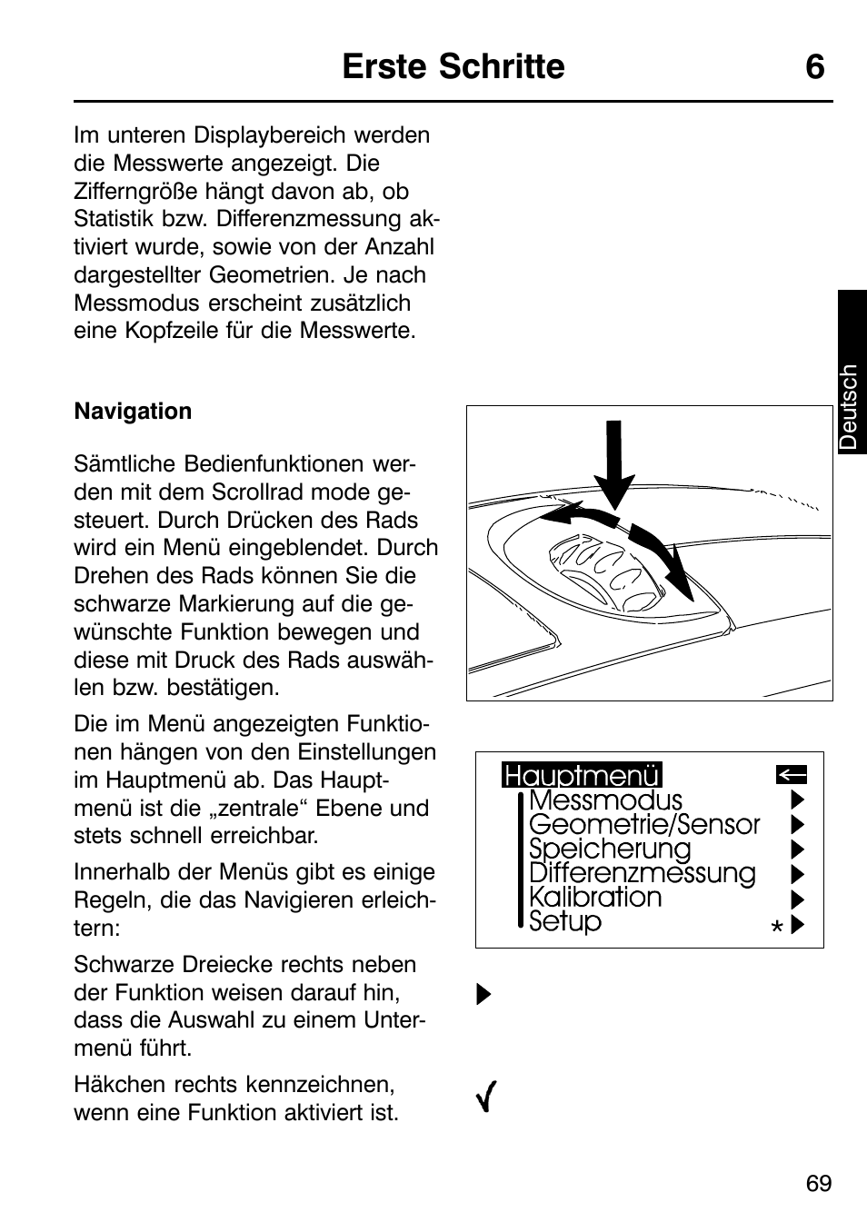 Erste schritte 6 | ALTANA Micro-TRI-Gloss μ User Manual | Page 70 / 174