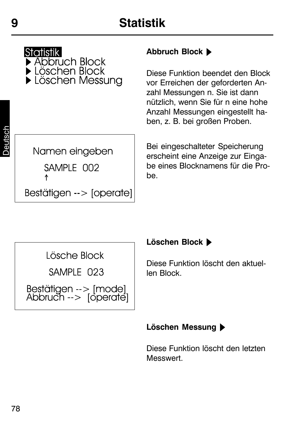 9statistik | ALTANA Micro-TRI-Gloss μ User Manual | Page 79 / 174