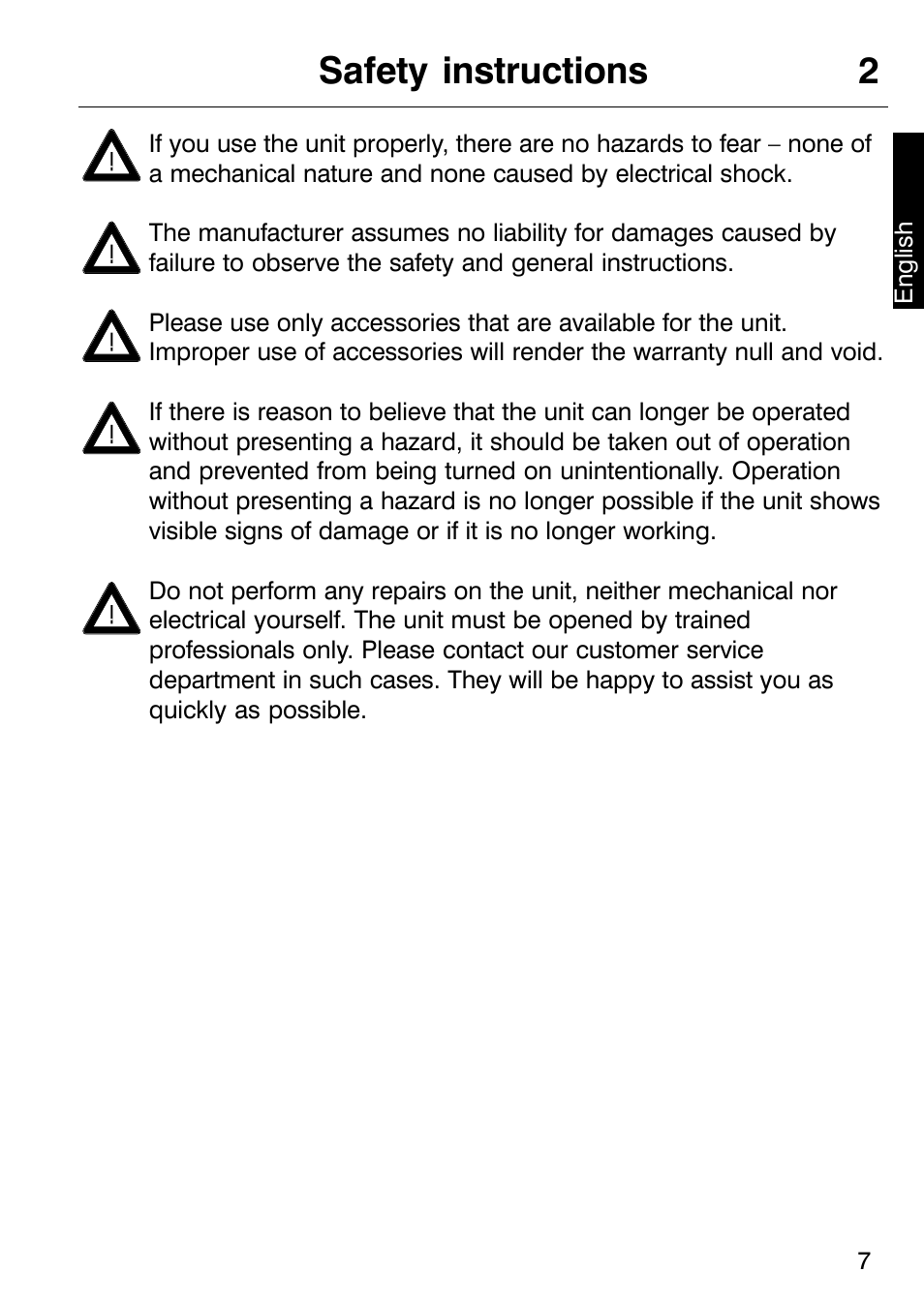 Safety instructions 2 | ALTANA Micro-TRI-Gloss μ User Manual | Page 8 / 174