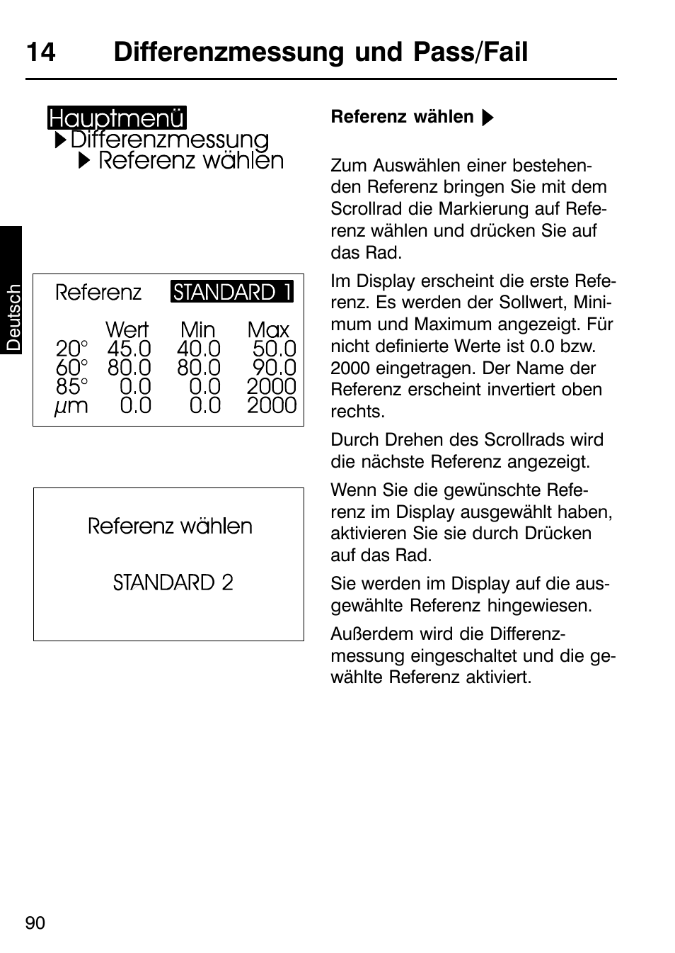 14 differenzmessung und pass/fail | ALTANA Micro-TRI-Gloss μ User Manual | Page 91 / 174