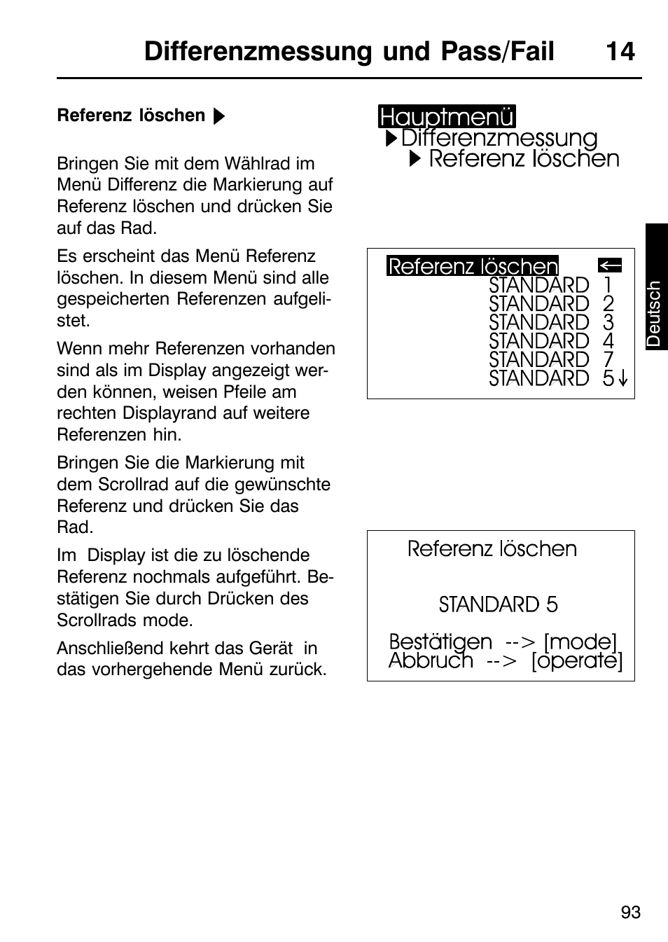 Differenzmessung und pass/fail 14 | ALTANA Micro-TRI-Gloss μ User Manual | Page 94 / 174