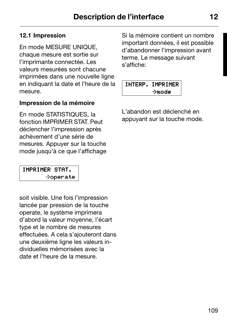 Description de l’interface 12 | ALTANA Micro-Haze Plus User Manual | Page 110 / 116