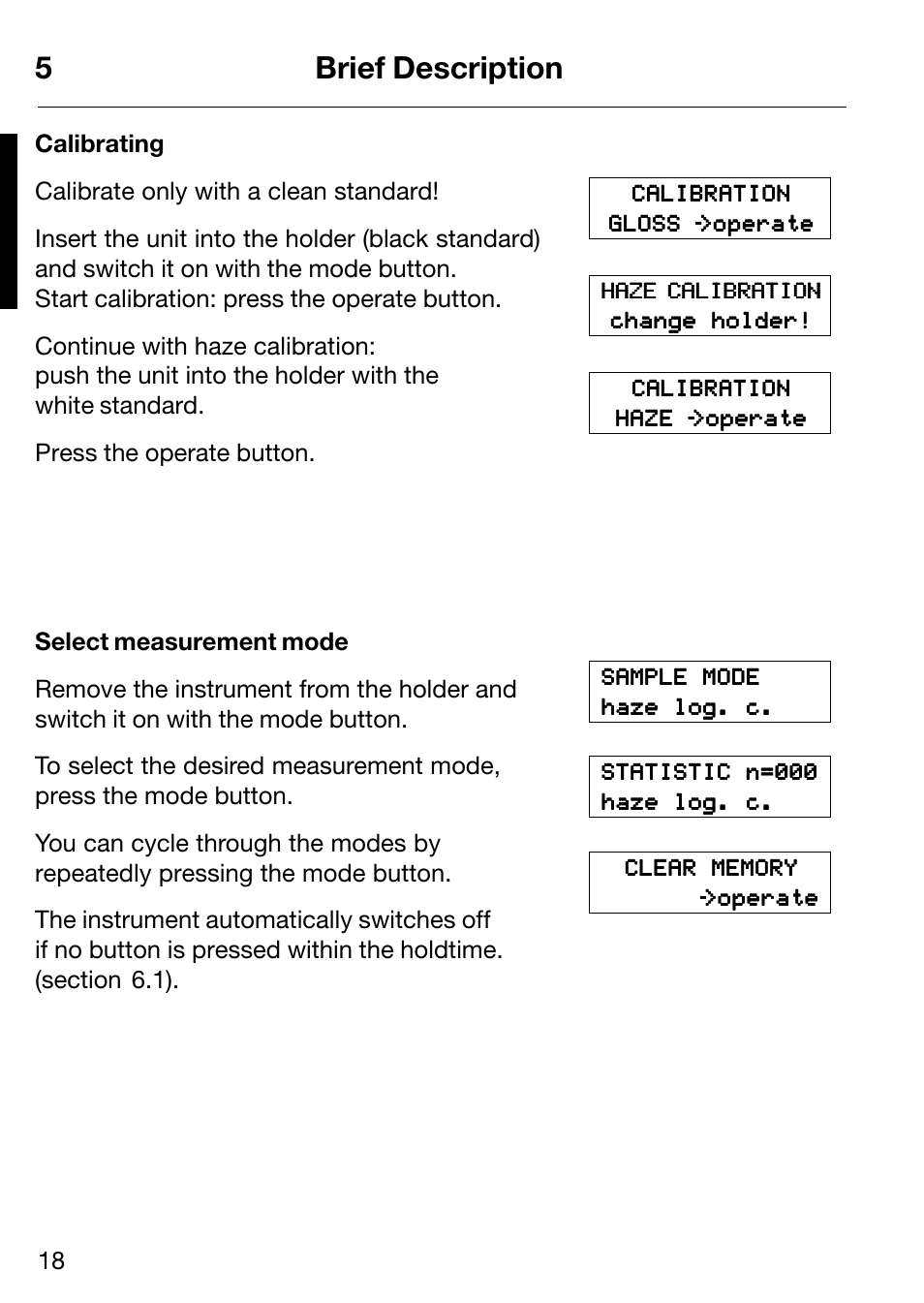 5brief description | ALTANA Micro-Haze Plus User Manual | Page 19 / 116
