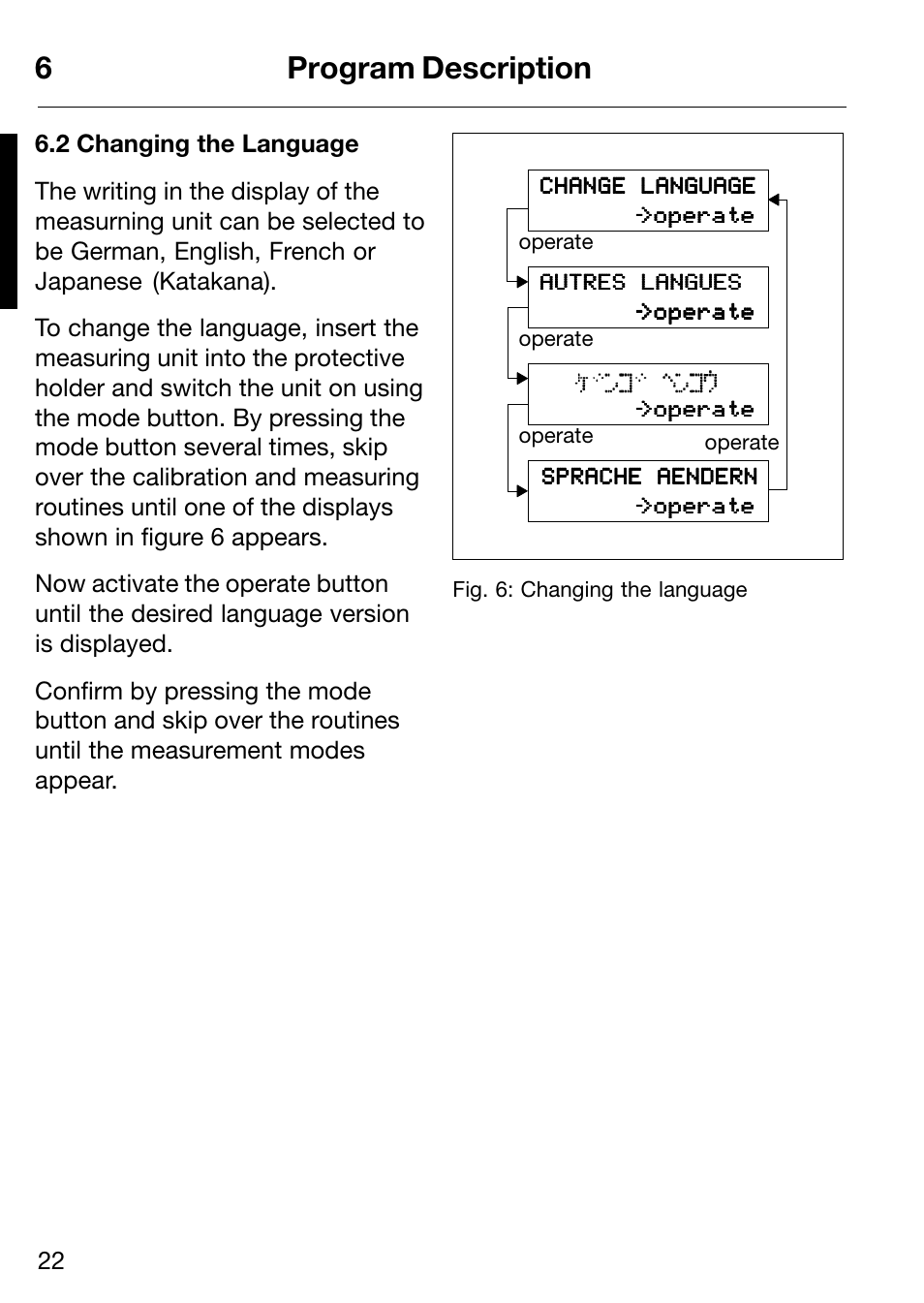 6program description | ALTANA Micro-Haze Plus User Manual | Page 23 / 116