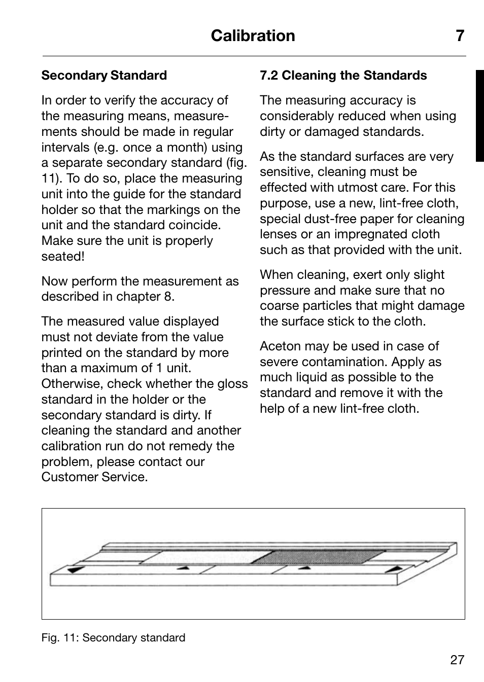 Calibration 7 | ALTANA Micro-Haze Plus User Manual | Page 28 / 116