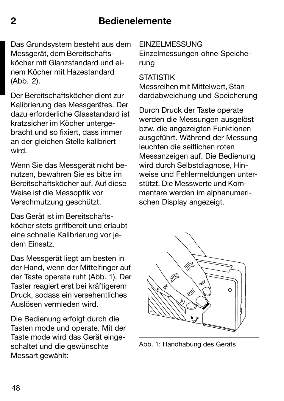 2bedienelemente | ALTANA Micro-Haze Plus User Manual | Page 49 / 116