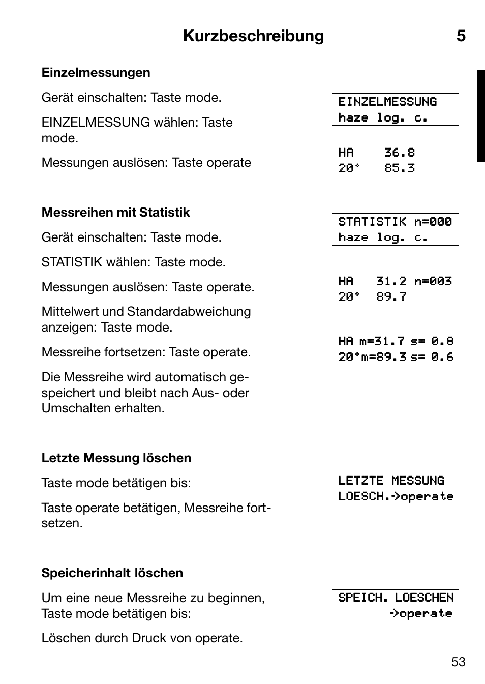Kurzbeschreibung 5 | ALTANA Micro-Haze Plus User Manual | Page 54 / 116