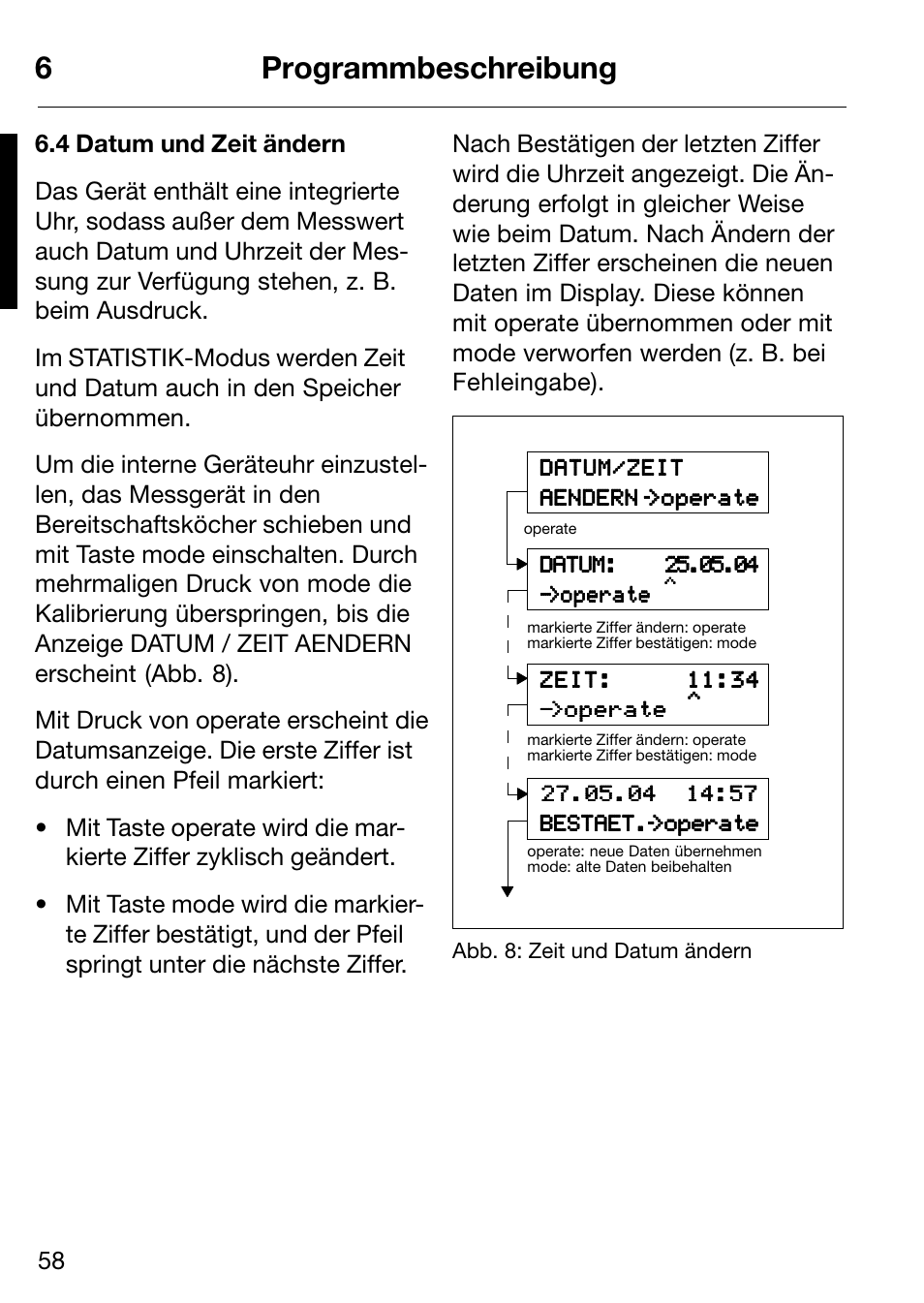 6programmbeschreibung | ALTANA Micro-Haze Plus User Manual | Page 59 / 116