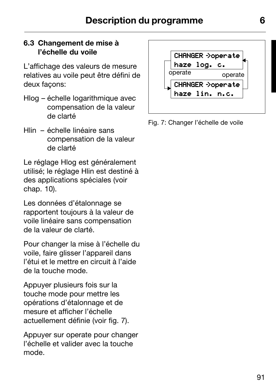 Description du programme 6 | ALTANA Micro-Haze Plus User Manual | Page 92 / 116